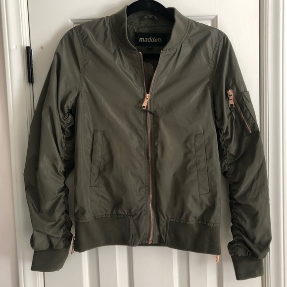 MADDEN ARMY Green Jacket - Picture 1 of 7